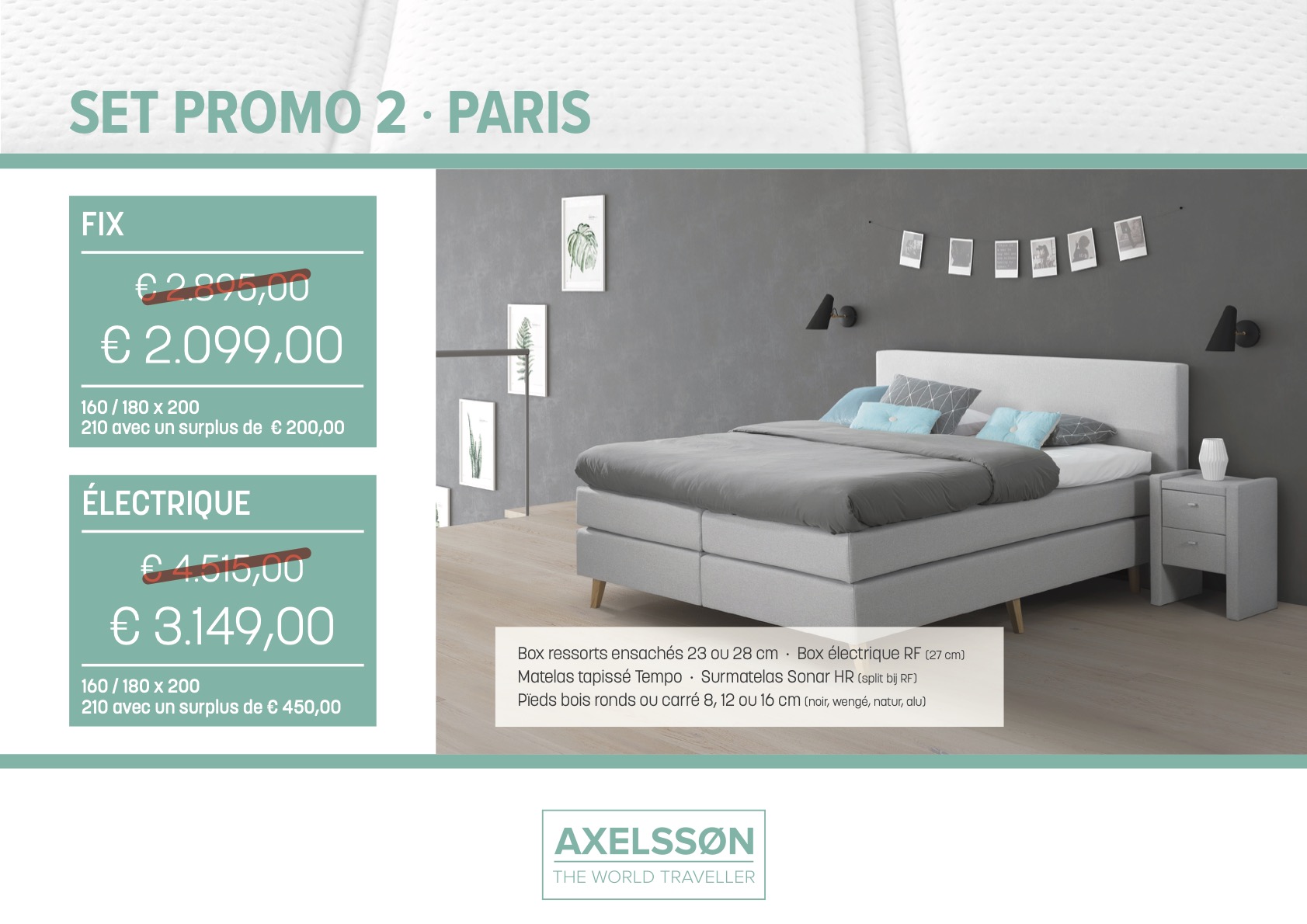 Boxspring Charleroi