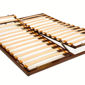Lit double redressable avec un sommier en lattes Leyskens Lit double redressable avec un sommier en lattes Leyskens
